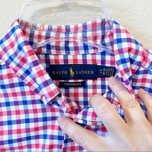 RALPH LAUREN Boys Button Down Shirt NWT - Picture 3 of 4